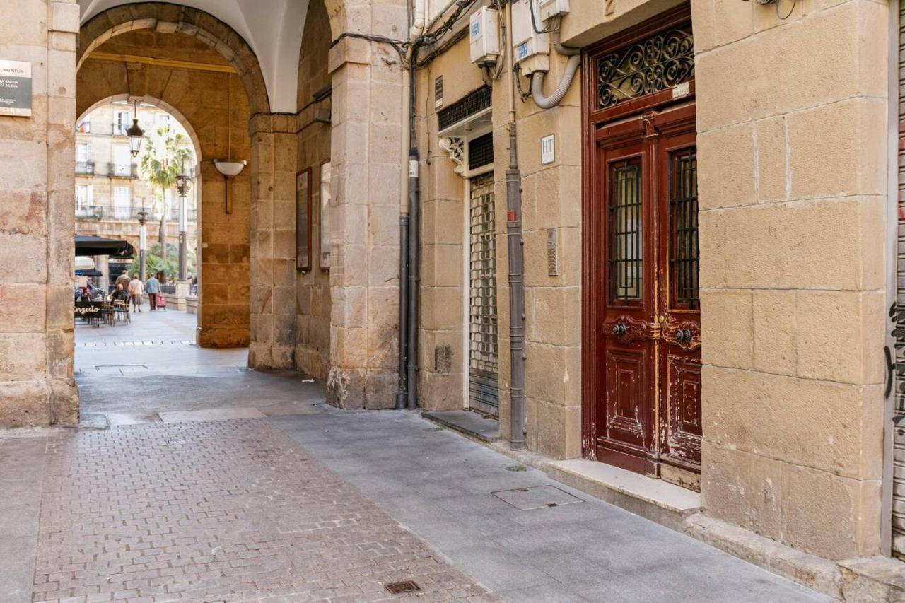 Plaza Nueva Habitaciones Bilbao Exteriör bild